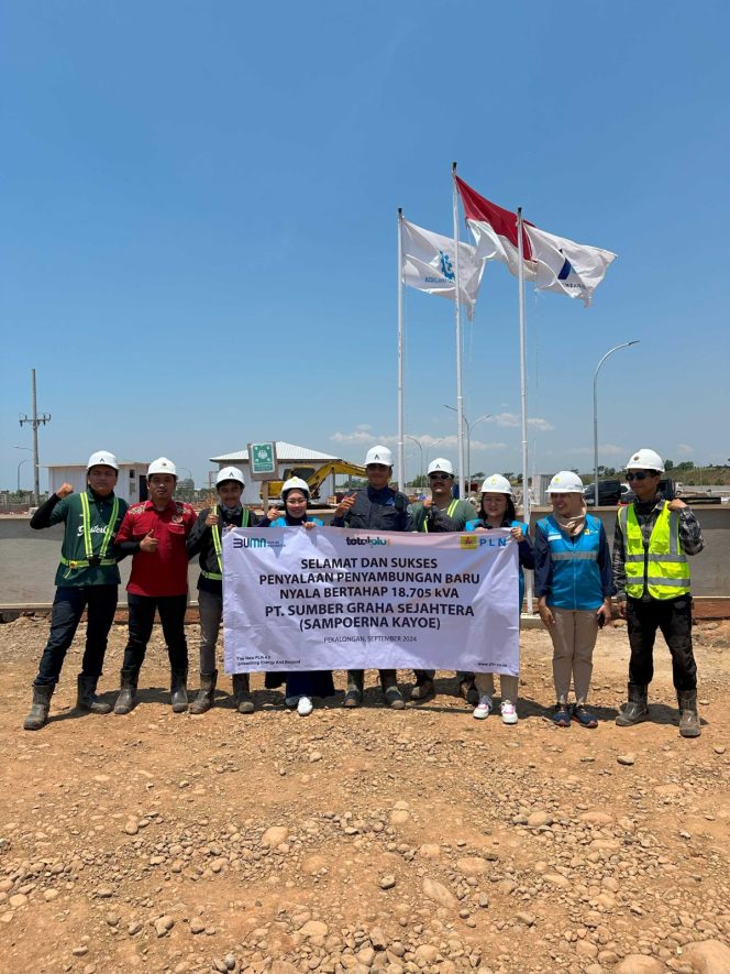 
					Rampungkan Sambungan Baru Listrik PT Sumber Graha Sejahtera, PLN UP3 Pekalongan Dukung Tercapainya Kinerja BUMN Sukses di Sektor Industri