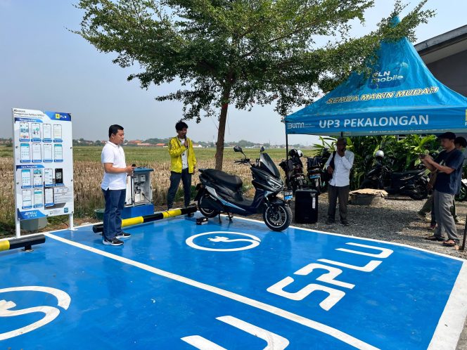 
					Jelang Hari Listrik Nasional, PLN UP3 Pekalongan Resmikan Stasiun Pengisian Listrik Umum (SPLU) Bento Kopi, Tingkatkan Layanan Bagi Pengguna Electric Vehicle